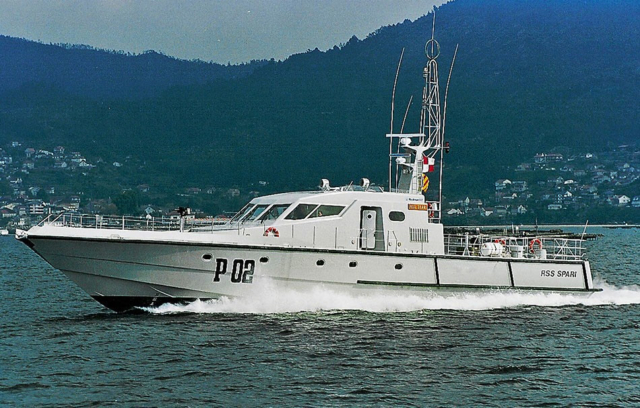 Patrol boat Rodman 101