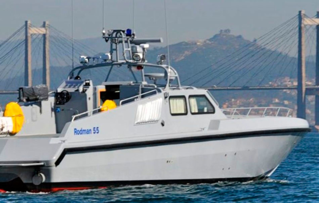 Patrol boat Rodman 55