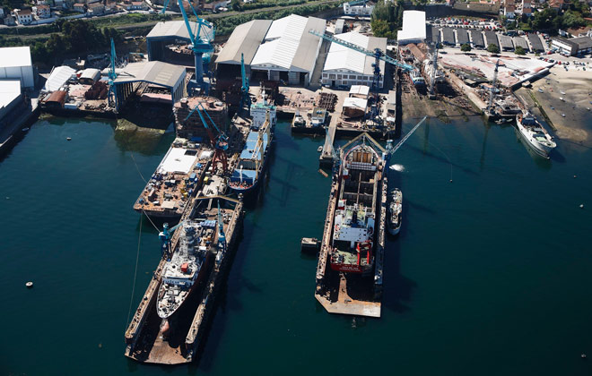 Astilleros Rodman -  Metalships & Docks en Vigo,